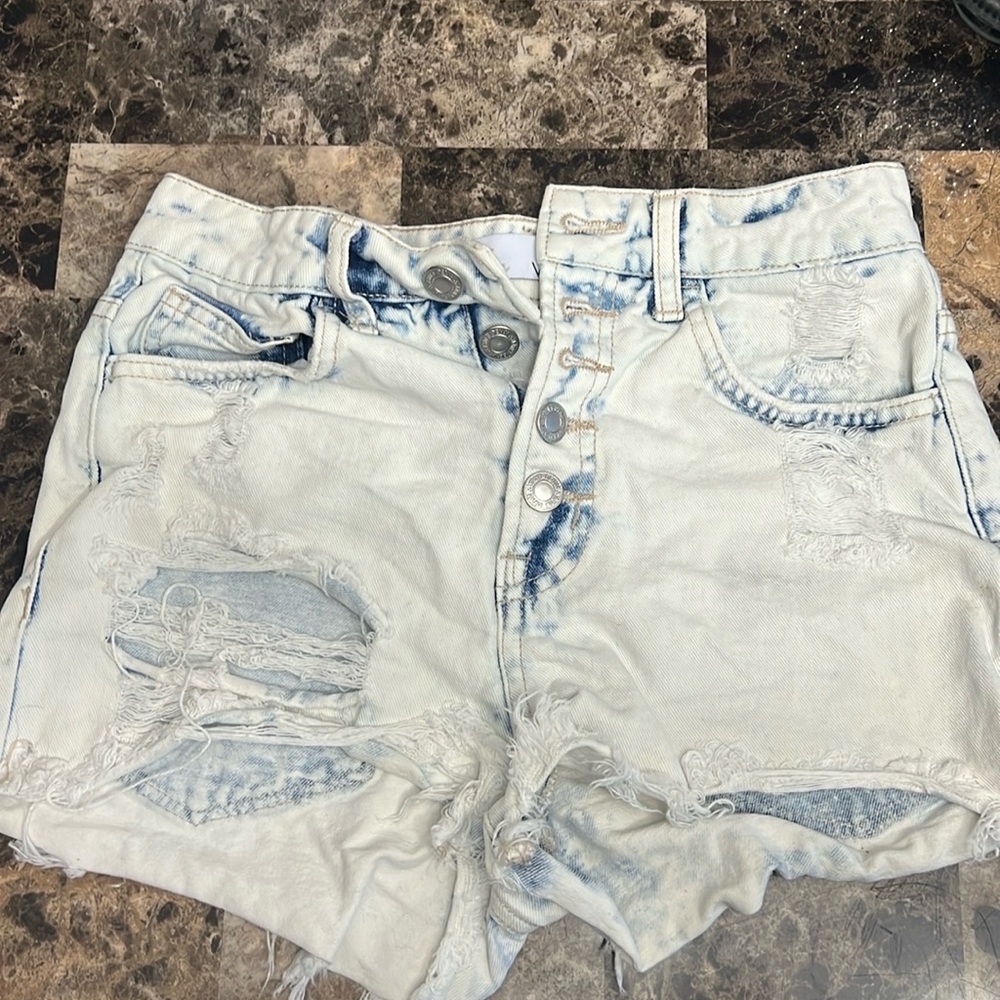 Vervet acid washed Jean shorts size XS